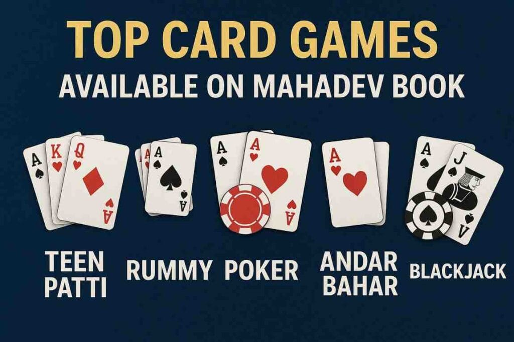 Top Card Games Available on Mahadev Book