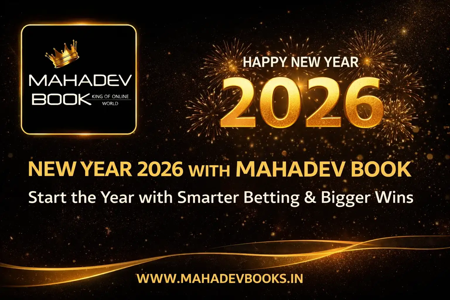 Read more about the article New Year 2026 with Mahadev Book: Start the Year with Smarter Betting & Bigger Wins