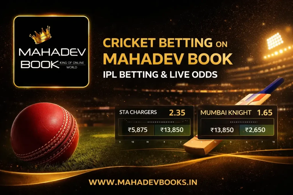 Cricket Betting on Mahadev Book IPL Betting & Live Odds