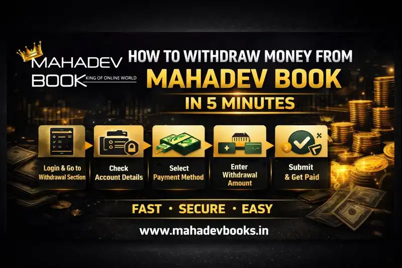 How to Withdraw Money from Mahadev Book in 5 Minutes