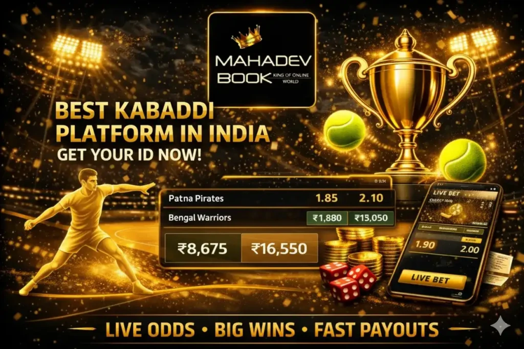 Mahadev Book - Best kabaddi betting platform in India. Get your ID now!