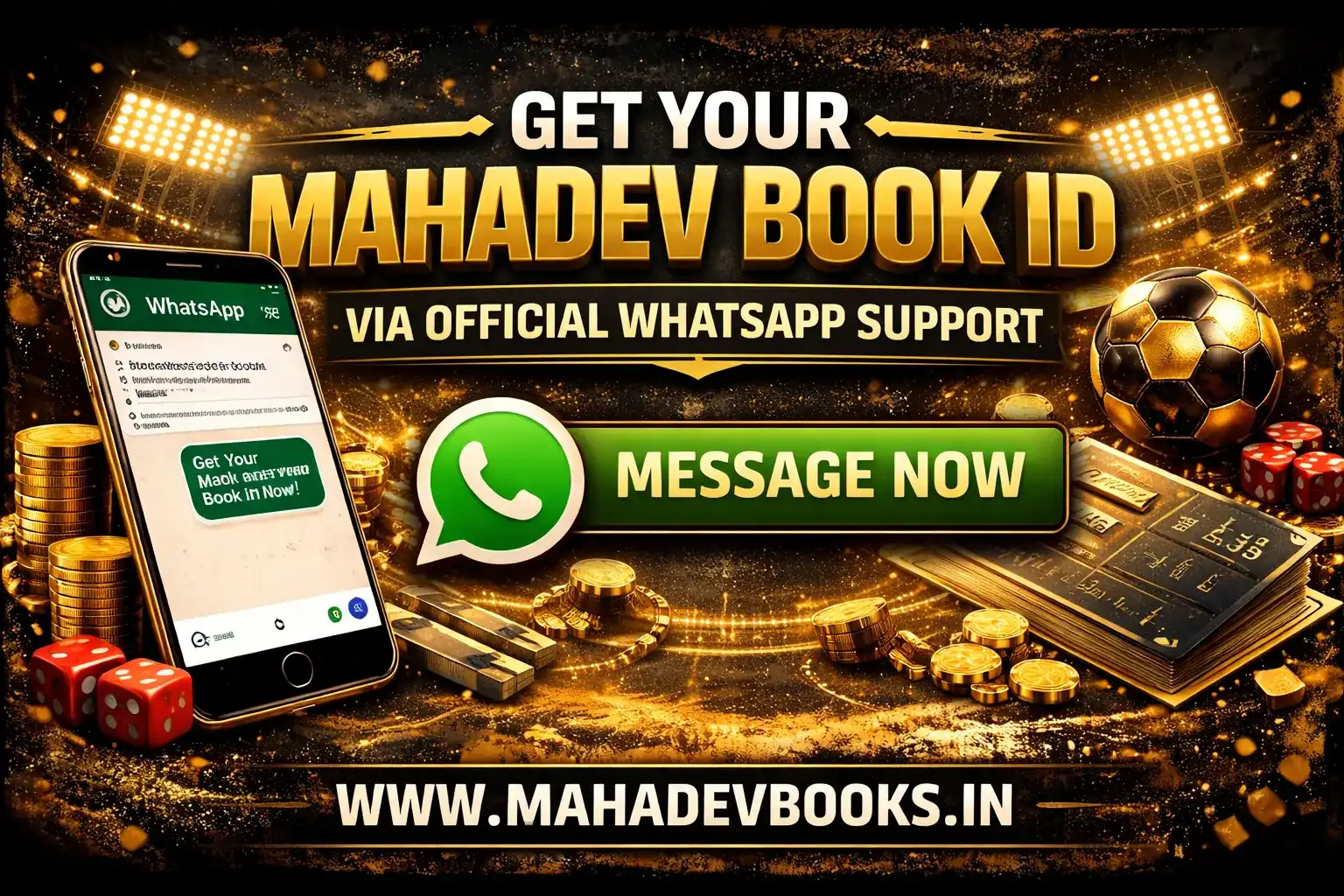 Read more about the article Mahadev Book – Get Your Betting ID Through Official WhatsApp Support