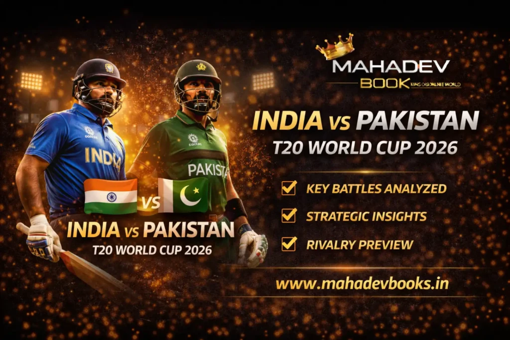 India vs Pakistan T20 World Cup 2026 Analysis & Key Battles Mahadev Book