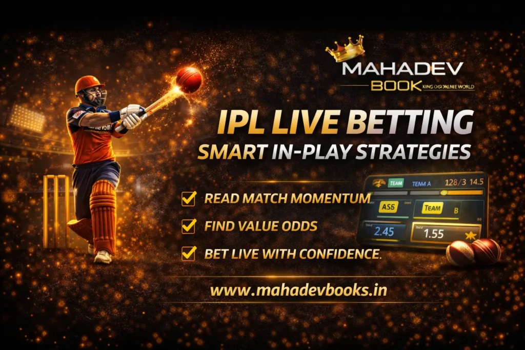 IPL Live Betting Guide Smart In-Play Strategies Mahadev Book