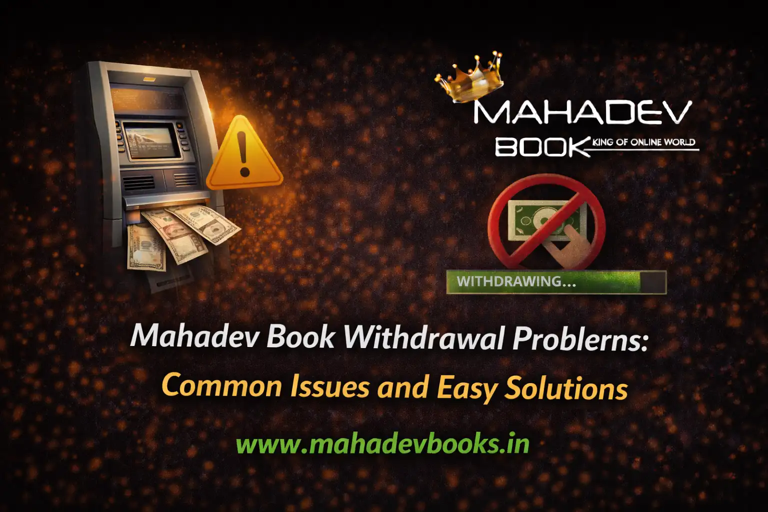 Read more about the article Mahadev Book Withdrawal Problems: Common Issues and Easy Solutions