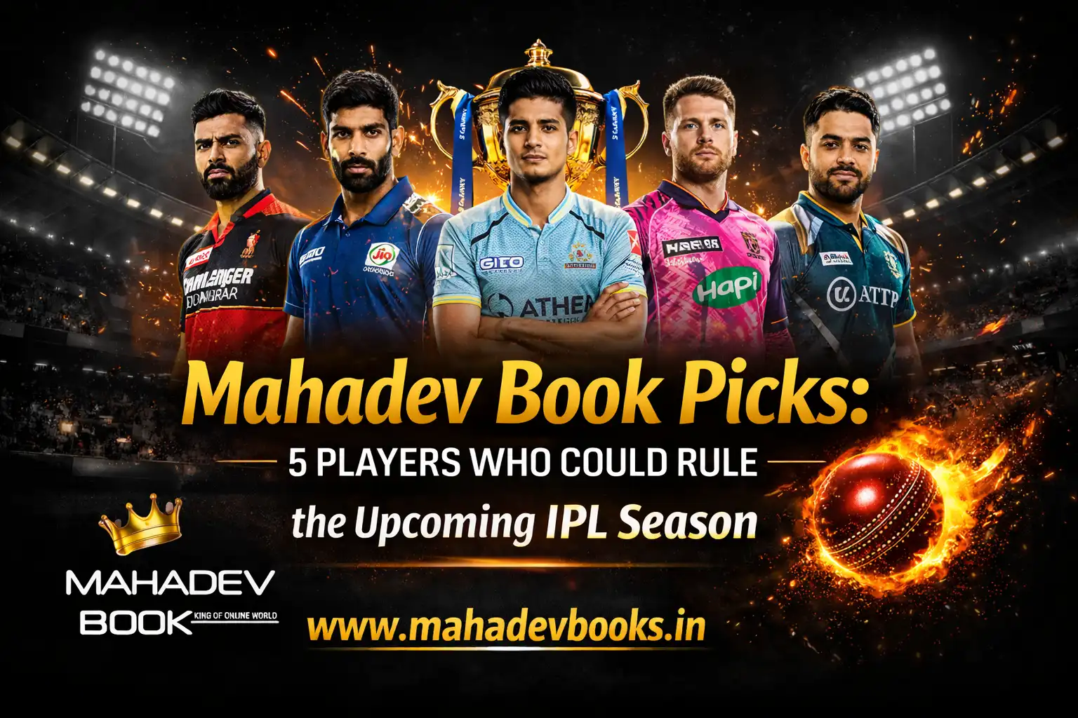 Read more about the article Mahadev Book Picks: 5 Players Who Could Rule the Upcoming IPL Season