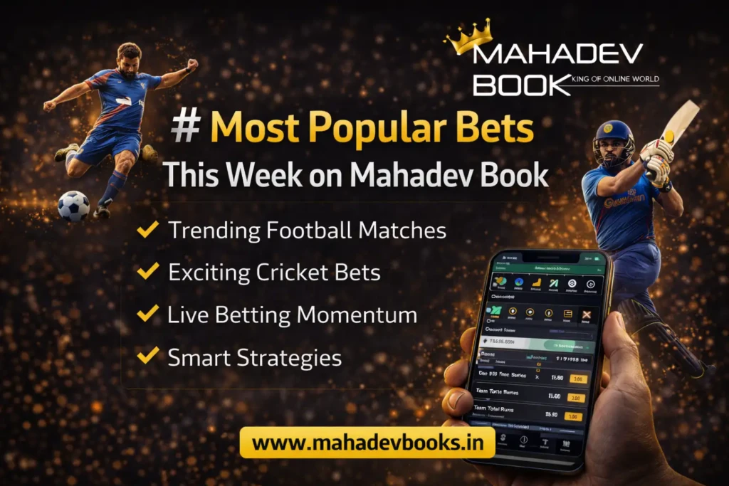 Most Popular Bets This Week on Mahadev Book