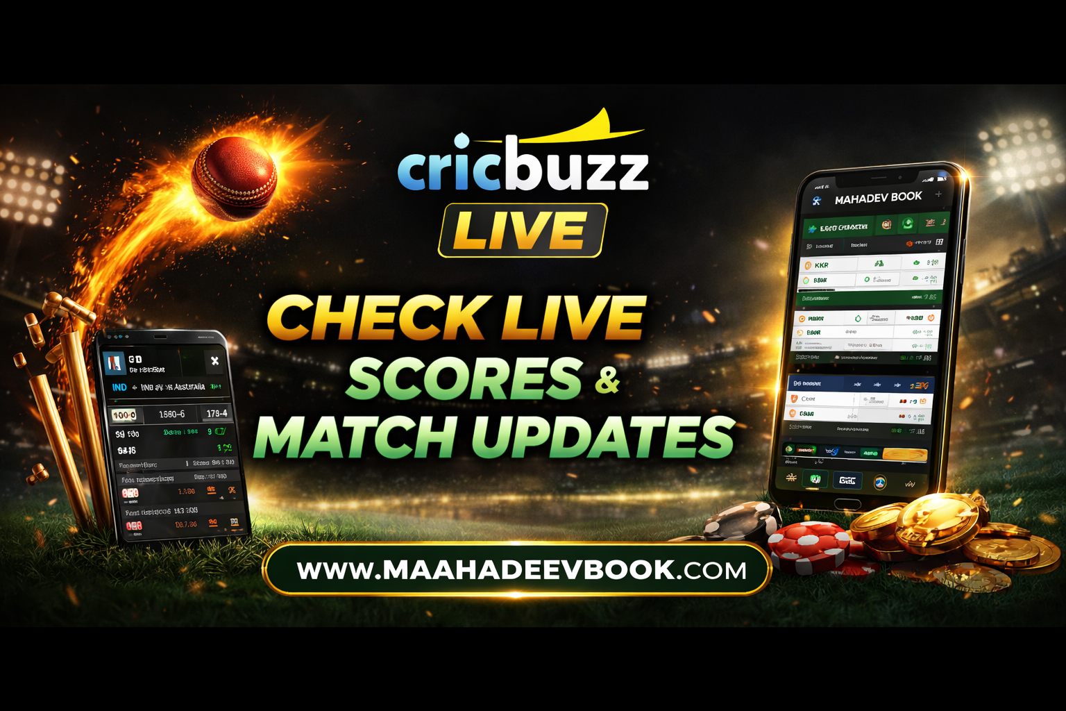 Read more about the article Cricbuzz Live: How to Check Live Scores & Match Updates | Mahadev Book Tips