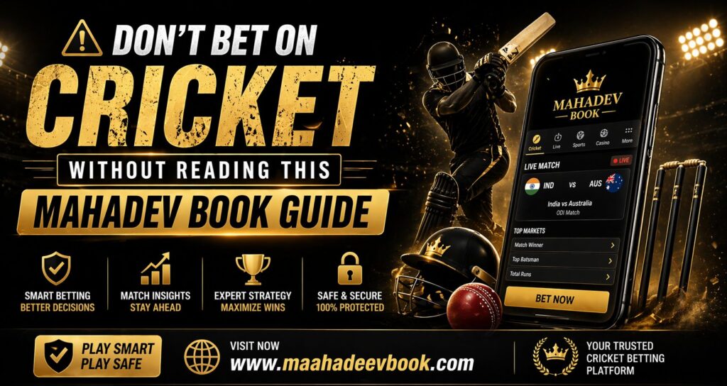 Don’t Bet on Cricket Without Reading This – Mahadev Book Guide