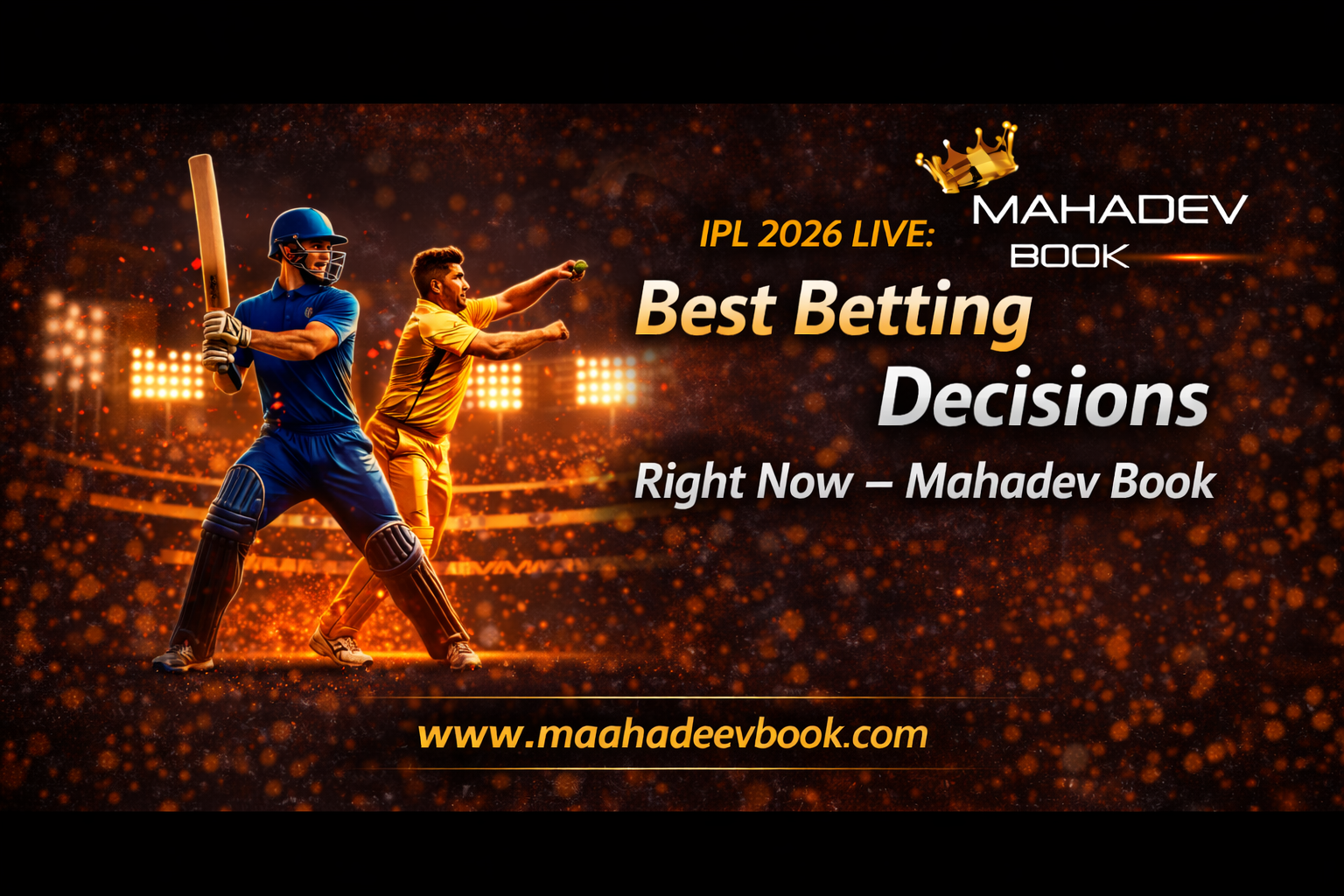 Read more about the article IPL 2026 Live: Best Betting Decisions Right Now – Mahadev Book