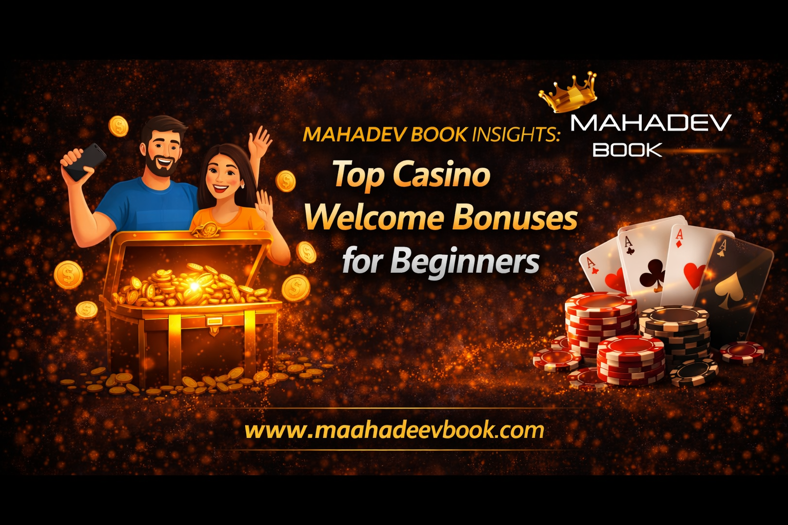 Read more about the article Mahadev Book Insights: Top Casino Welcome Bonuses for Beginners