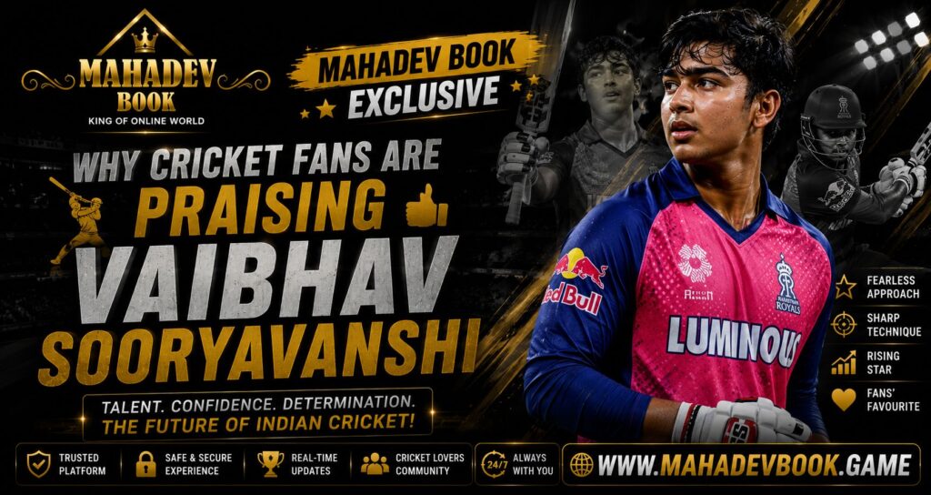 Mahadev Book Exclusive: Why Cricket Fans Are Praising Vaibhav Sooryavanshi