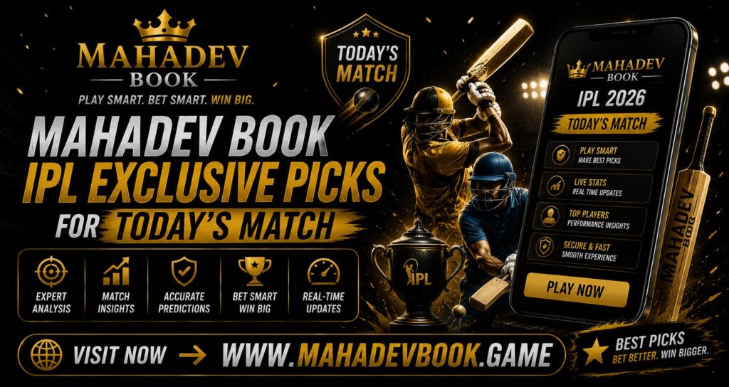 Mahadev Book IPL Exclusive Picks for Today’s Match
