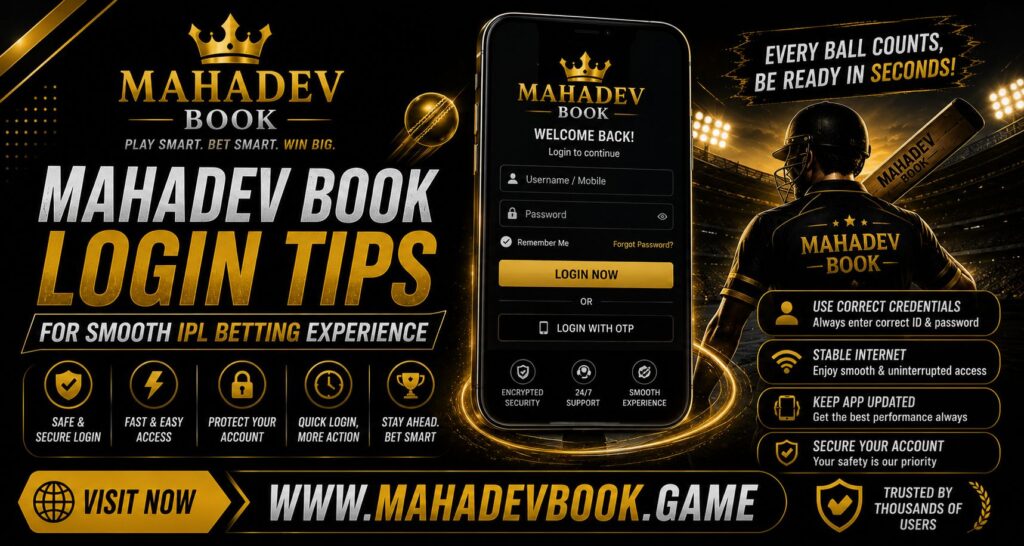 Mahadev Book Login Tips for Smooth IPL Betting Experience