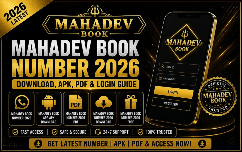 Mahadev Book Number 2026 Free Download, APK & Login Details