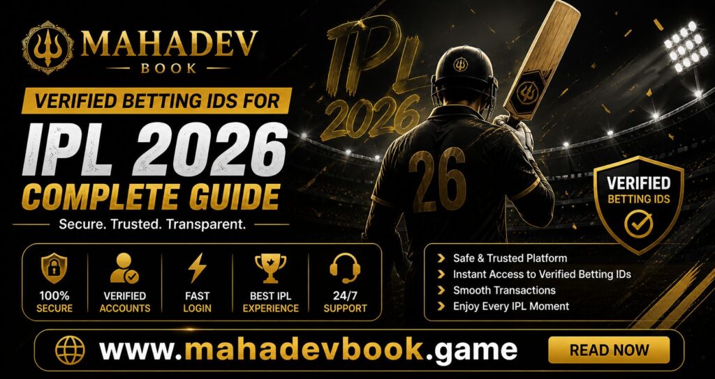 Mahadev Book: Verified Betting IDs for IPL 2026 – Complete Guide