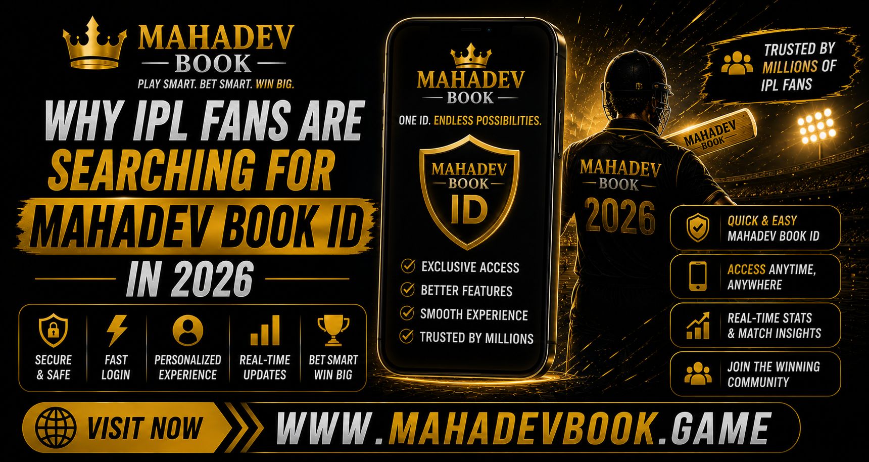 Read more about the article Why IPL Fans Are Searching for Mahadev Book ID in 2026