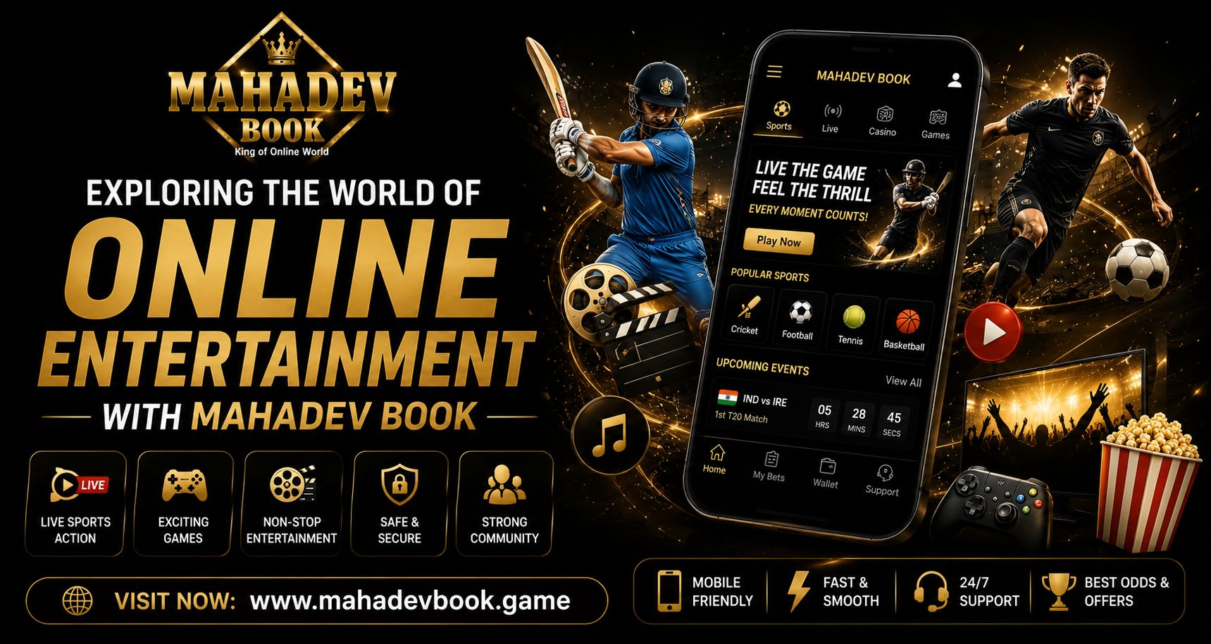 Exploring the World of Online Entertainment with Mahadev Book