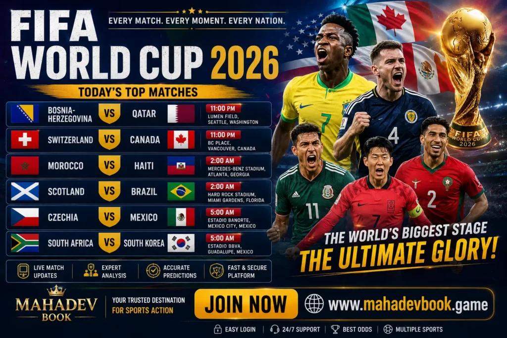 FIFA World Cup 2026 Today Matches Brazil vs Scotland, Mexico vs Czechia Predictions