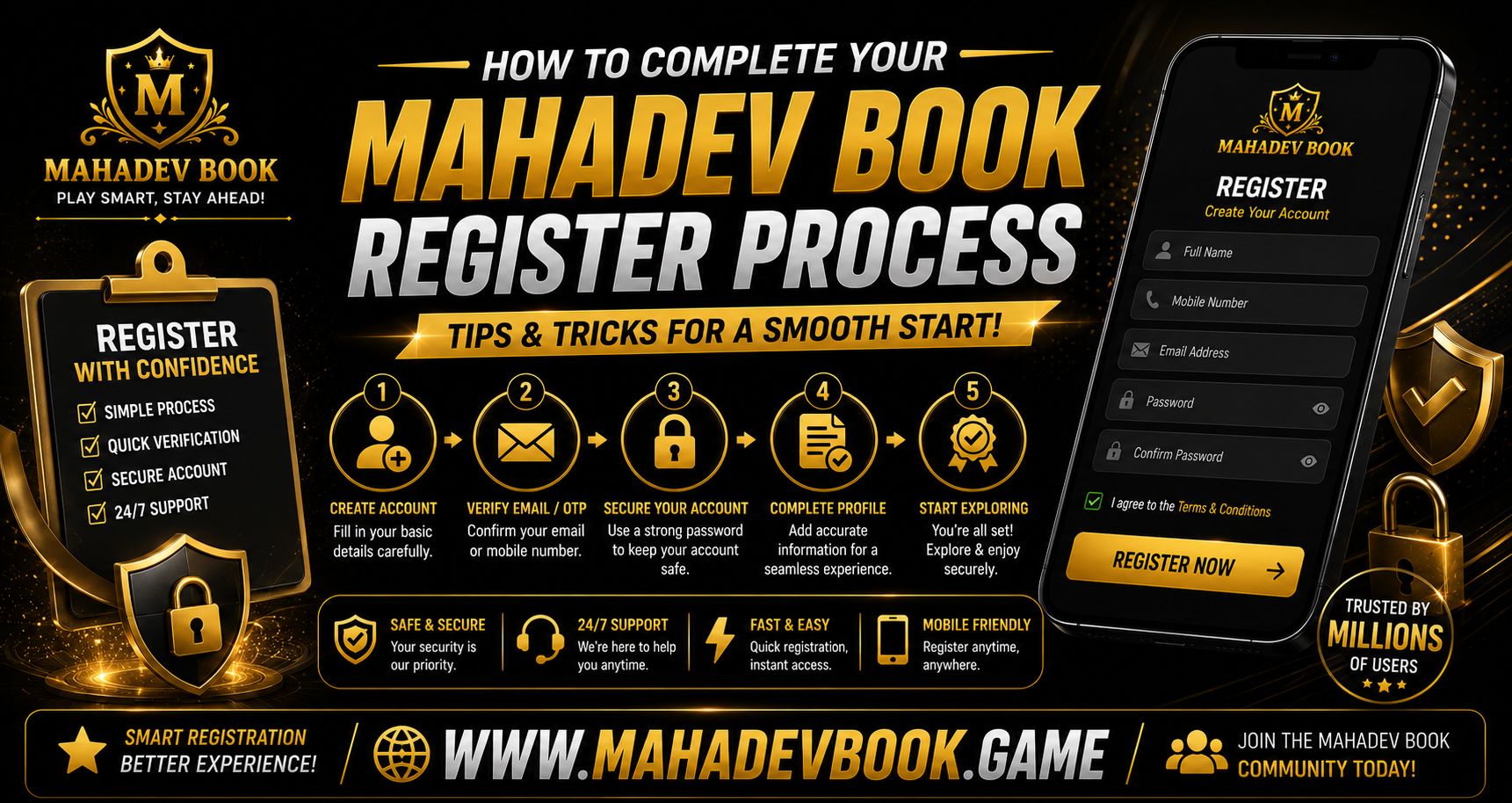 Read more about the article How to Complete Your Mahadev Book Register Process – Tips & Tricks