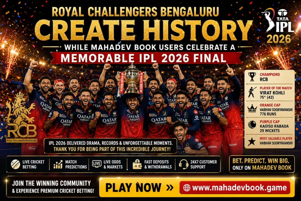 IPL 2026 Overview RCB Champions, Virat Kohli Heroics & Record-Breaking Season