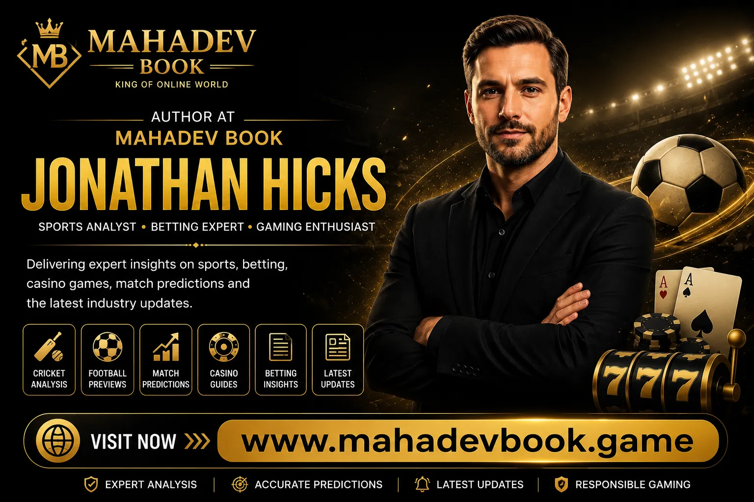 Jonathan Hicks - Author at Mahadev Book | Sports Betting & Gaming Expert