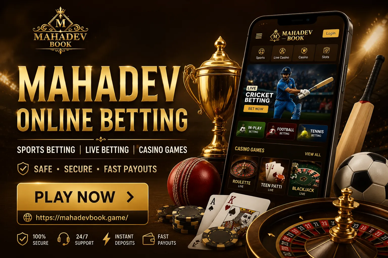 Mahadev Online Betting 2026 - Betting ID Login