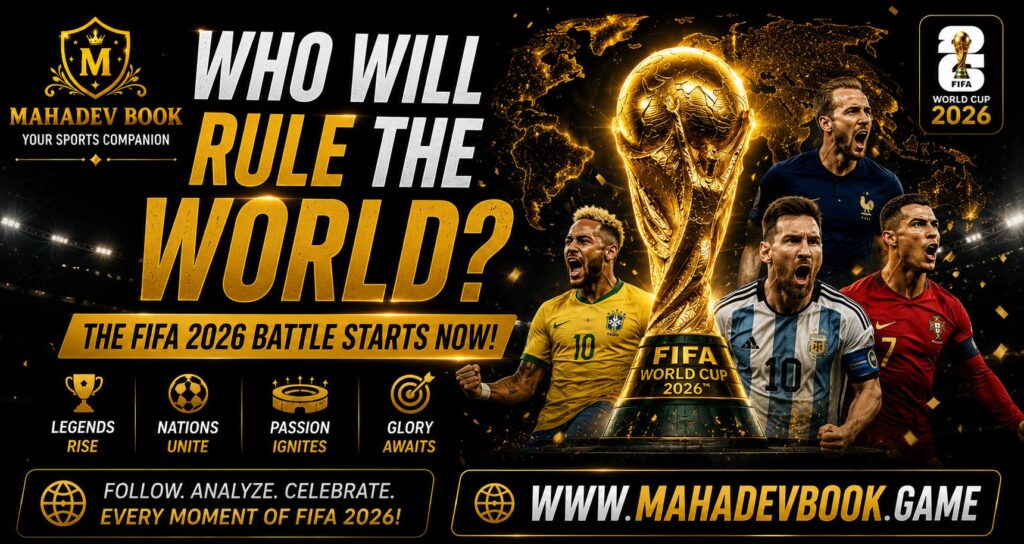 Who Will Rule the World? The FIFA 2026 Battle Starts Now | Mahadev Book
