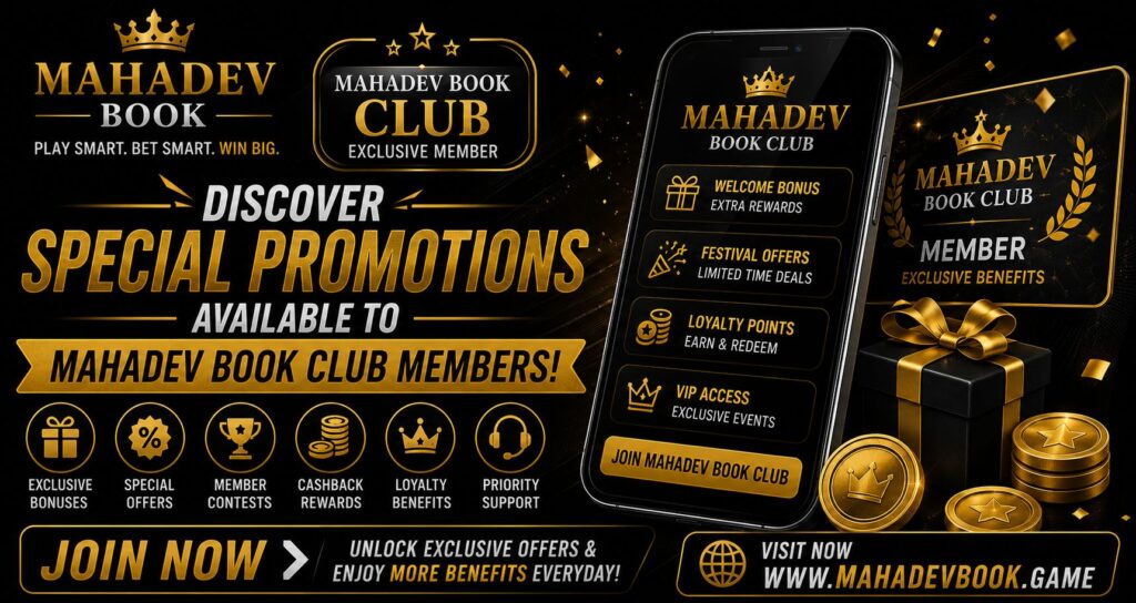 Discover Special Promotions Available to Mahadev Book Club Members