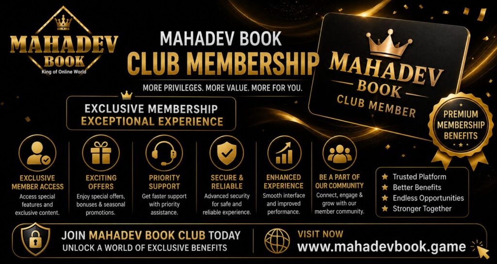 Mahadev Book Club Membership: Features and Benefits