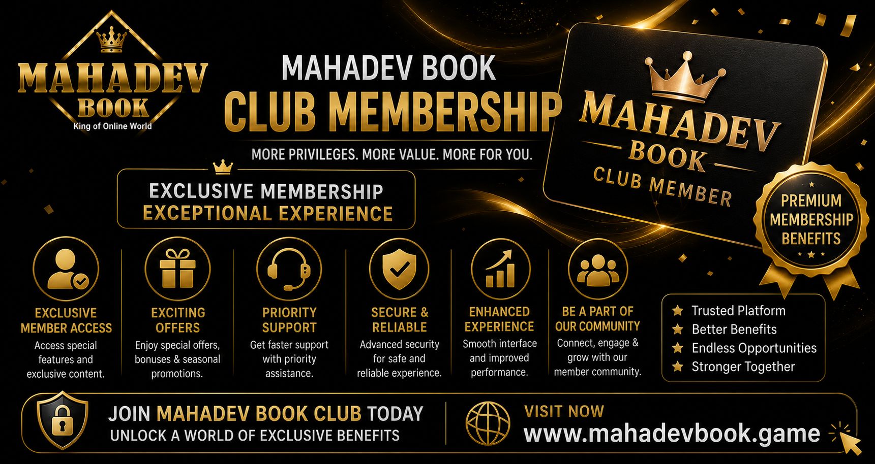 Read more about the article Mahadev Book Club Membership: Features and Benefits