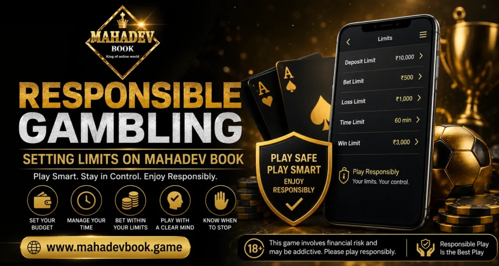 Responsible Gambling on Mahadev Book Set Betting Limits & Play Safely